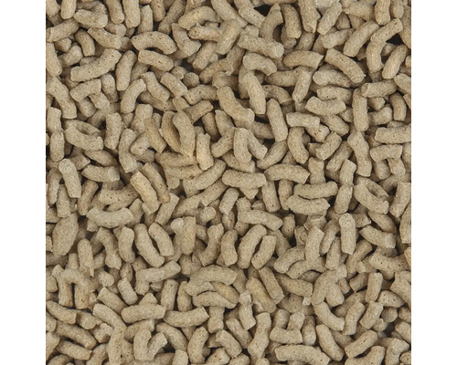 Nahaufnahme von Tierfutterpellets