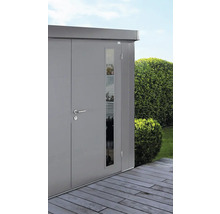 Gerätehaus Biohort Neo 3B Doppeltür 236 x 292 cm silber-metallic
