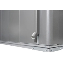 Gerätehaus Biohort Neo 3B Doppeltür 236 x 292 cm silber-metallic
