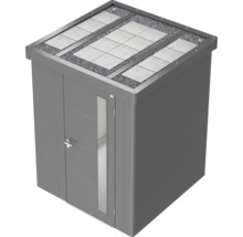 Gartenhaus Biohort Neo 4C Standardtür 291,5 x 347,5 cm quarzgrau-metallic