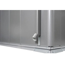 Gartenhaus Biohort Neo 4C Standardtür 291,5 x 347,5 cm quarzgrau-metallic