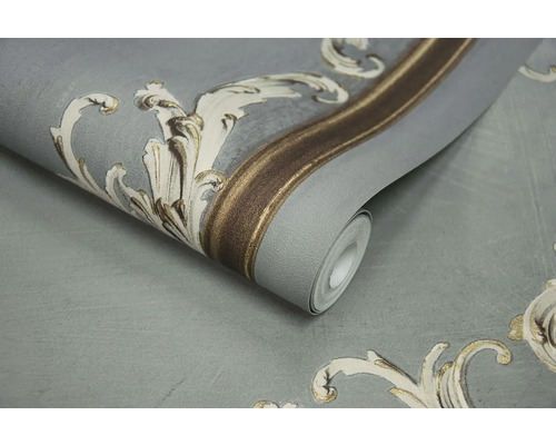 Rouleau de papier peint à motif floral