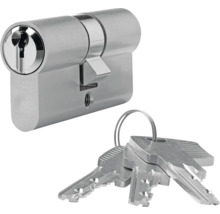 ARON HaustürBasic 3131 Aluminium-Kunststoff-Verbund RAL 7016 anthrazitgrau 1000x2000 mm beidseitig flügelüberdeckend DIN Links inkl.Stoßgriffset,Innendrücker in Edelstahl,Profilzylinder mit 3 Schlüsseln