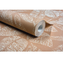 Rouleau de papier peint avec motif de feuilles