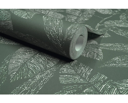 Tapetenrolle mit Blattmuster