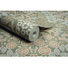 Rouleau de papier peint à motifs floraux