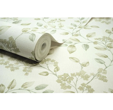 Tapetenrolle mit Blattmuster