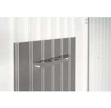 Gartenhaus Biohort AvantGarde Eco A4 Doppeltür 180 x 380 cm quarzgrau-metallic