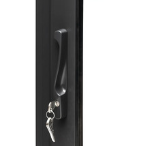 Poignée et clés d''une porte