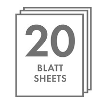 Symbolbild für 20 Blatt Papier