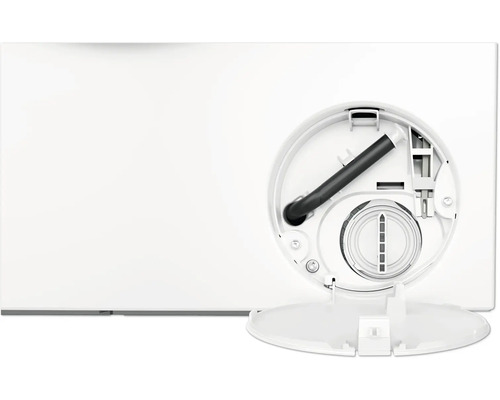 Vue détaillée du réservoir de détergent d''un lave-linge