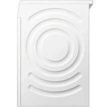 Porte de machine à laver avec motif circulaire