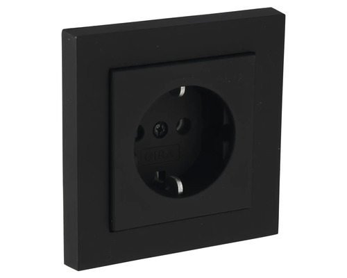 Steckdose mit Gira Logo