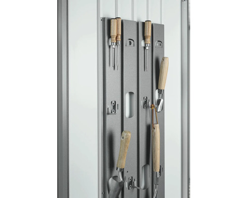 Support à outils avec outils de jardin pour le rangement