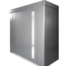 Gartenhaus Biohort Neo 1C Standardtür 291,5 x 179,5 cm quarzgrau-metallic