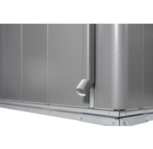 Gartenhaus Biohort Neo 1C Standardtür 291,5 x 179,5 cm quarzgrau-metallic