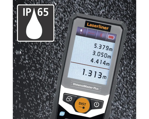 Télémètre Laserliner DistanceMaster Plus avec indice de protection IP 65