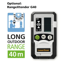 Laserliner RangeXtender G40 pour longue portée en extérieur