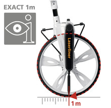 Roue de mesure Laserliner avec affichage démontrant une précision d''un mètre