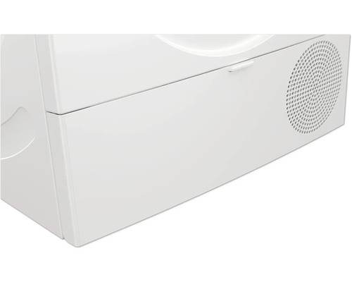 Vue détaillée d''un lave-linge blanc