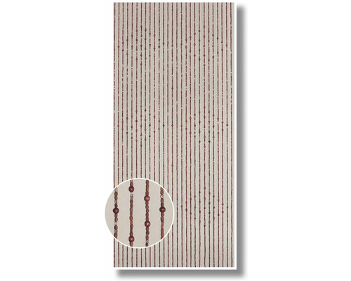 Perlenvorhang mit Holzperlen