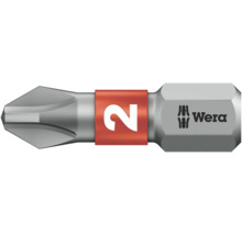 Wera Schrauberbit mit Kreuzschlitz Profil und der Nummer 2