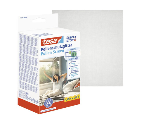Tesa Pollenschutzgitter zum Zuschneiden, inklusive Insektenschutz