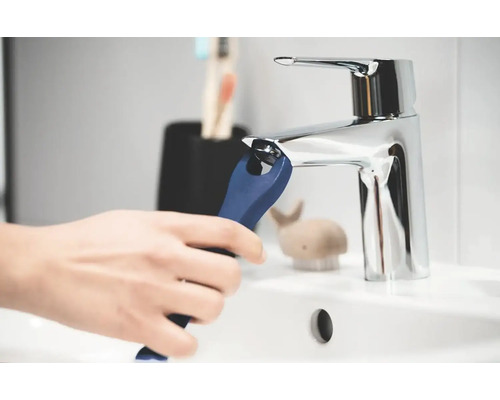 Mitigeur monocommande montage avec une clé de montage