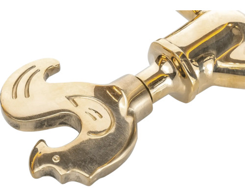 Goldener Anbindering aus Metall