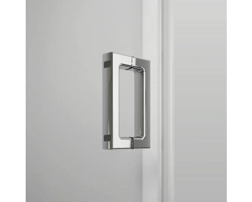 Poignée de cabine de douche rectangulaire en métal