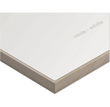 Panneau décoratif avec cadre en bois et imprimé respirer.