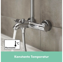 Mitigeur de douche apparent avec fonction thermostatique