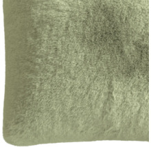 Coussin décoratif avec structure en fourrure