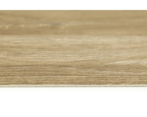 Detailaufnahme eines Vinylbodens in Holzoptik.