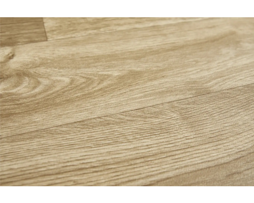 Gros plan d''un sol stratifié clair avec une texture de bois