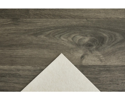 Gros plan d''une isolation phonique sur un plancher en bois