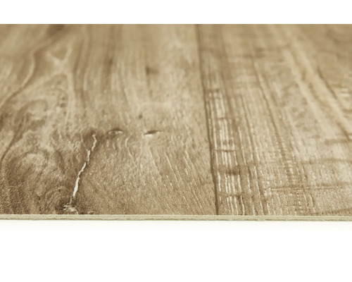 Gros plan d''un sol stratifié imitation bois