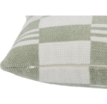 Kissen mit Reißverschluss und Karomuster