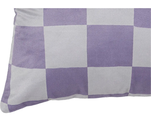 Oreiller à motif à carreaux