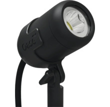 Logo Oase. Projecteur de jardin LED noir pour éclairage de bassin