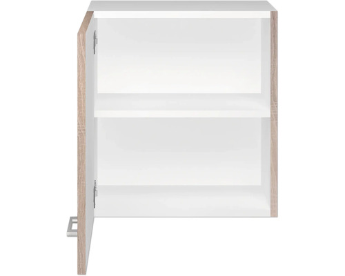 Offener Hängeschrank mit zwei Einlegeböden