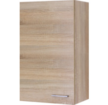 Armoire haute de cuisine couleur bois avec poignée