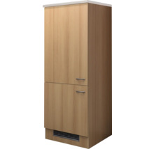 Armoire haute avec deux portes et poignées