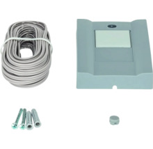 Innenbewegungsmelder mit Kabel, Schrauben und Dübel