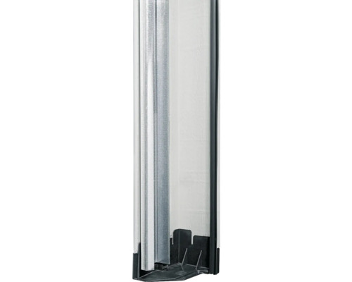 Duschkabine Detailansicht von Profil und Glas
