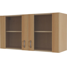 Hängeschrank mit zwei Türen und zwei Regalböden