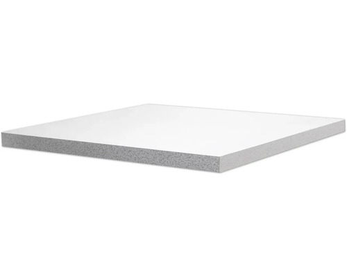 Weisse Hartschaumplatte