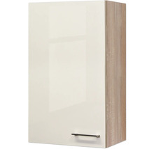 Armoire suspendue avec porte et poignée