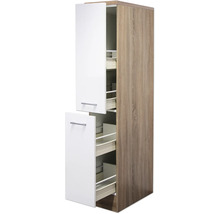 Armoire haute avec éléments coulissants pour la cuisine