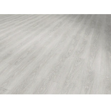 Heller Laminatboden mit Holzoptik